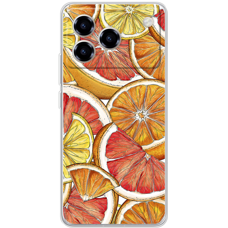 Чохол BoxFace ZTE Blade A76 4G Citrus Pattern