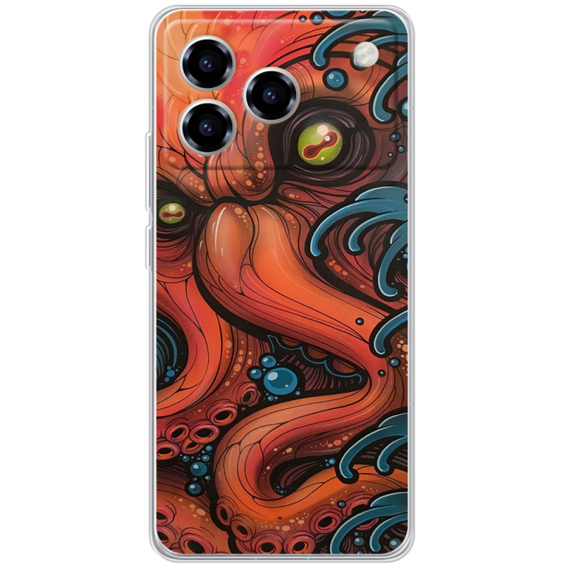 Чохол BoxFace ZTE Blade A76 4G Octopus