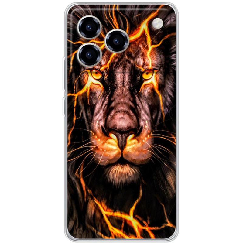 Чохол BoxFace ZTE Blade A76 4G Fire Lion