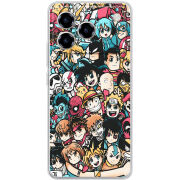 Чохол BoxFace ZTE Blade A76 4G Anime Stickers