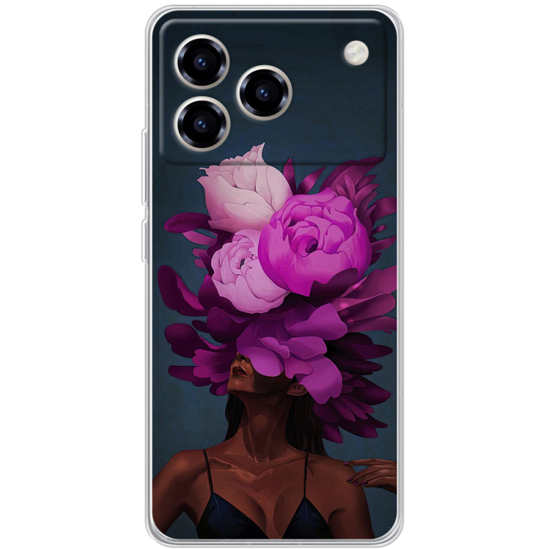 Чохол BoxFace ZTE Blade A76 4G Exquisite Purple Flowers