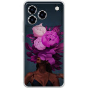 Чохол BoxFace ZTE Blade A76 4G Exquisite Purple Flowers