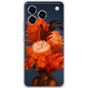 Чохол BoxFace ZTE Blade A76 4G Exquisite Orange Flowers