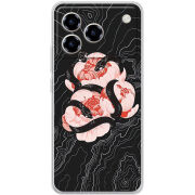 Чохол BoxFace ZTE Blade A76 4G Snake Rose