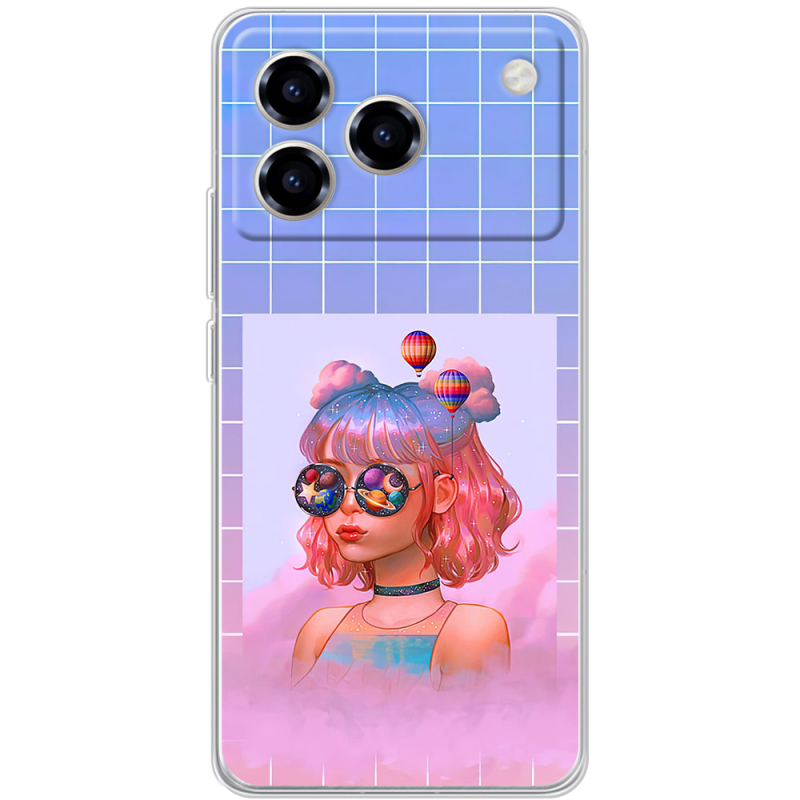 Чохол BoxFace ZTE Blade A76 4G Girl in the Clouds