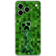 Чохол BoxFace ZTE Blade A76 4G Minecraft Creeper