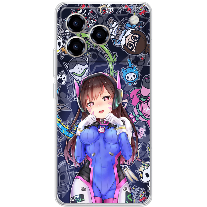Чохол BoxFace ZTE Blade A76 4G Overwatch D.VA