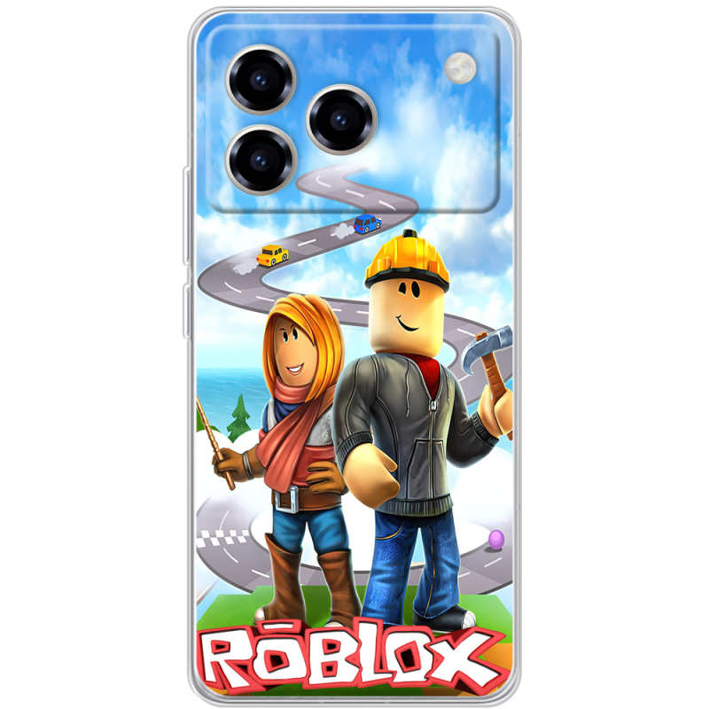 Чохол BoxFace ZTE Blade A76 4G Roblox Білдерман