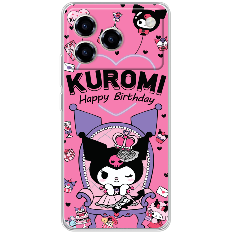 Чохол BoxFace ZTE Blade A76 4G День народження Kuromi