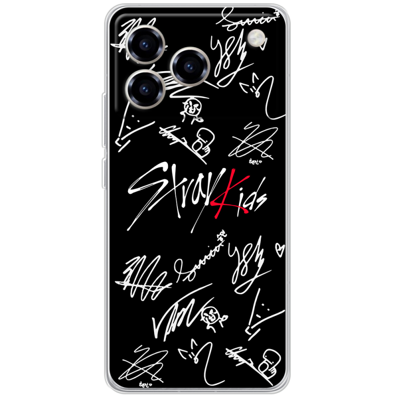 Чохол BoxFace ZTE Blade A76 4G Stray Kids автограф