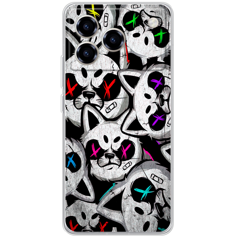 Чохол BoxFace ZTE Blade A76 4G Monster meow