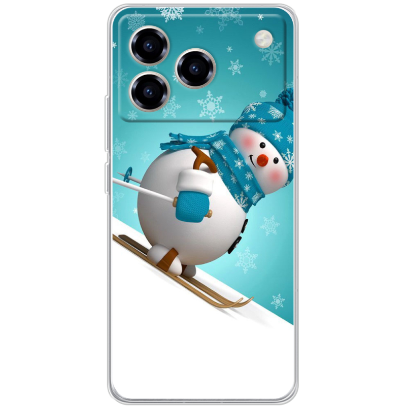 Чохол BoxFace ZTE Blade A76 4G Skier Snowman