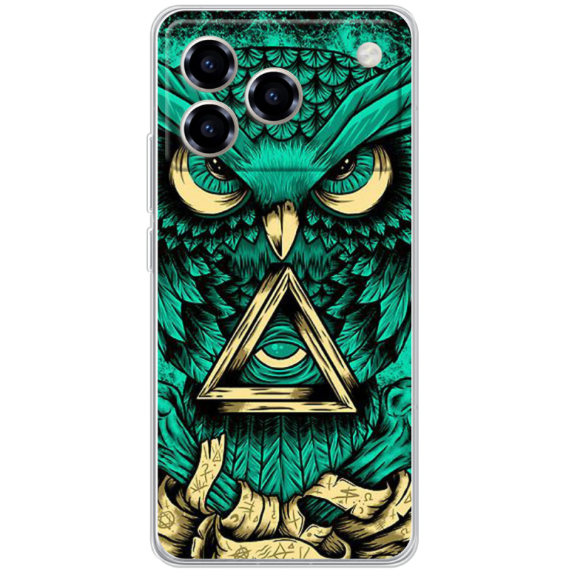 Чохол BoxFace ZTE Blade A76 4G Masonic Owl