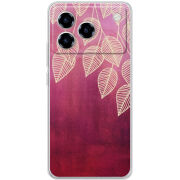 Чохол BoxFace ZTE Blade A76 4G Gold Leaves