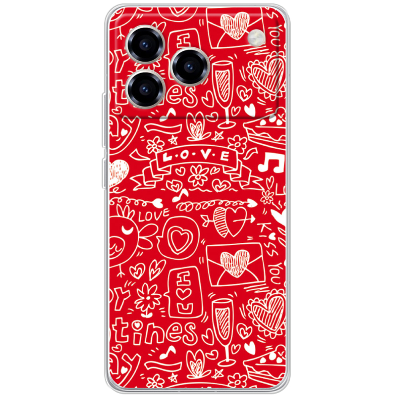 Чохол BoxFace ZTE Blade A76 4G Happy Valentines