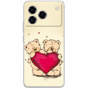 Чохол BoxFace ZTE Blade A76 4G Teddy Bear Love