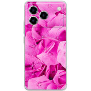 Чохол BoxFace ZTE Blade A76 4G Pink Flowers
