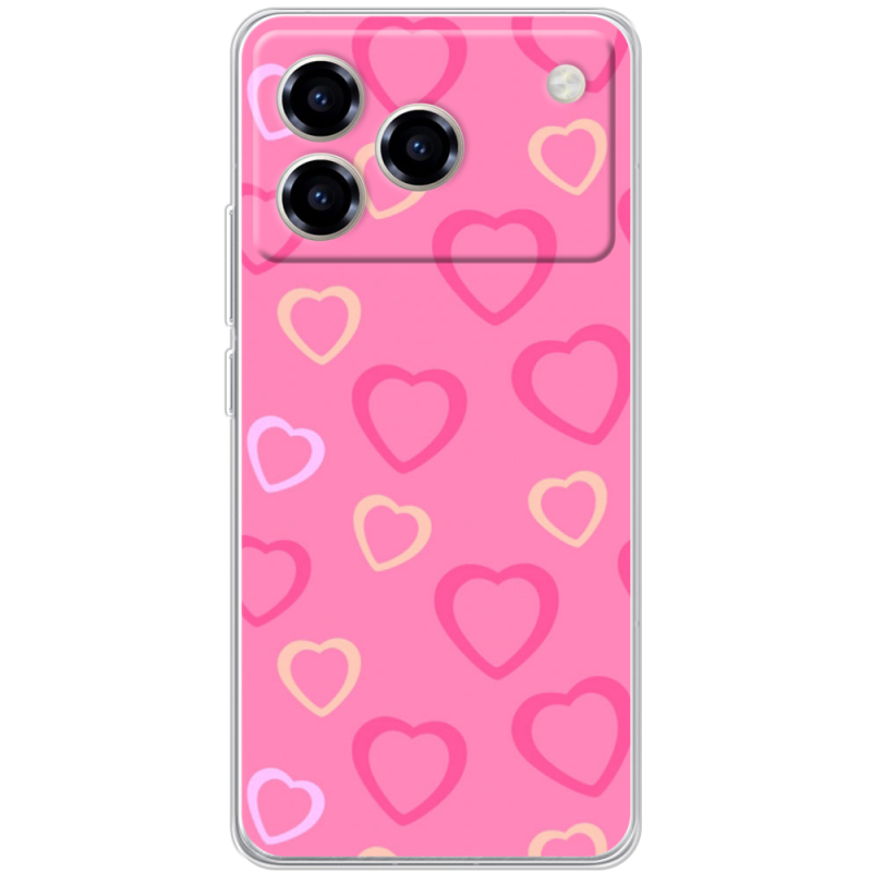 Чохол BoxFace ZTE Blade A76 4G Sugar Hearts