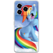Чохол BoxFace ZTE Blade A76 4G My Little Pony Rainbow Dash