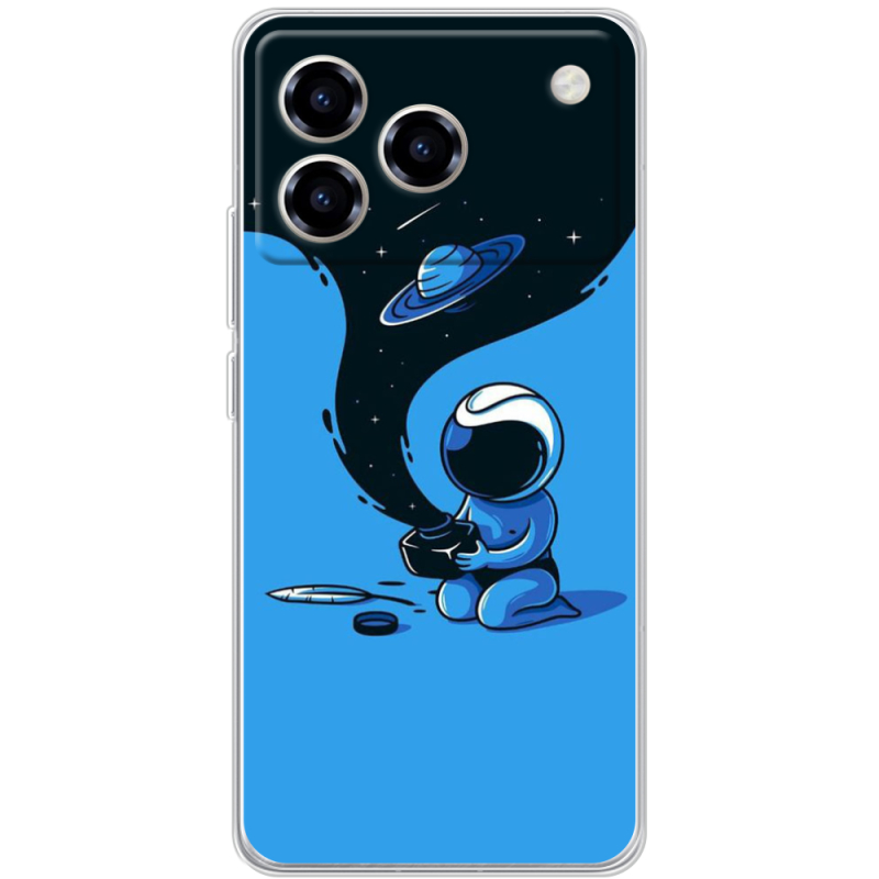 Чохол BoxFace ZTE Blade A76 4G Galaxy Art