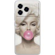 Чохол BoxFace ZTE Blade A76 4G Marilyn Monroe Bubble Gum