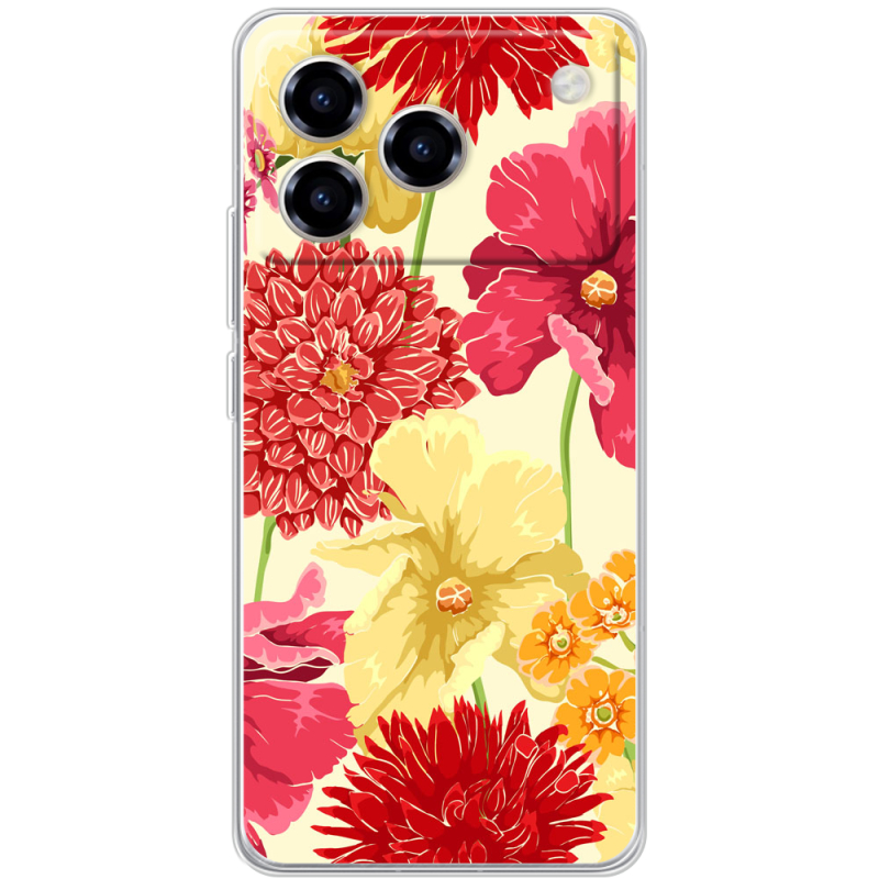 Чохол BoxFace ZTE Blade A76 4G Flower Bed