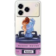 Прозорий чохол BoxFace ZTE Blade A76 4G Boss Babe