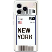 Прозорий чохол BoxFace ZTE Blade A76 4G Ticket New York