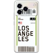 Прозорий чохол BoxFace ZTE Blade A76 4G Ticket Los Angeles