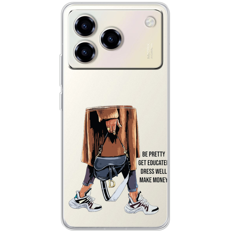 Прозорий чохол BoxFace ZTE Blade A76 4G Motivation