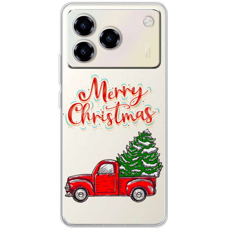 Прозорий чохол BoxFace ZTE Blade A76 4G Holiday Car