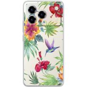 Прозорий чохол BoxFace ZTE Blade A76 4G Tropical