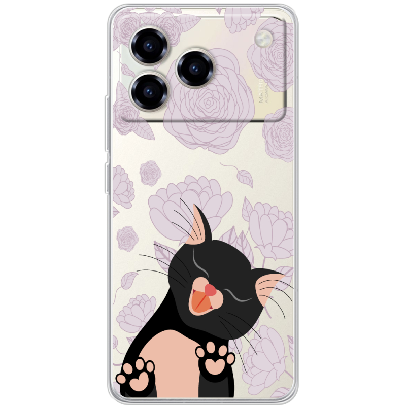 Прозорий чохол BoxFace ZTE Blade A76 4G Meow