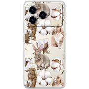 Прозорий чохол BoxFace ZTE Blade A76 4G Cotton and Rabbits