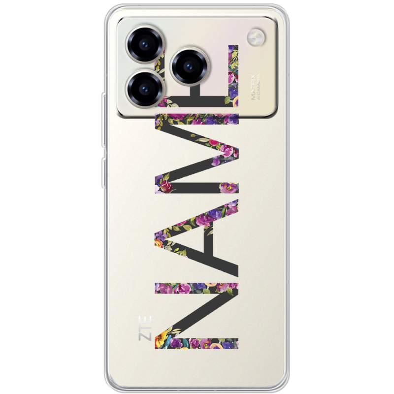 Прозорий чохол BoxFace ZTE Blade A76 4G Именной