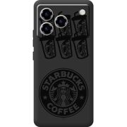 Чорний чохол BoxFace ZTE Blade A76 4G Black Coffee