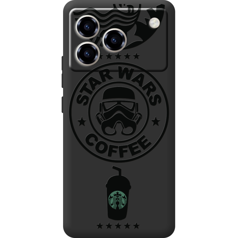 Чорний чохол BoxFace ZTE Blade A76 4G Dark Coffee