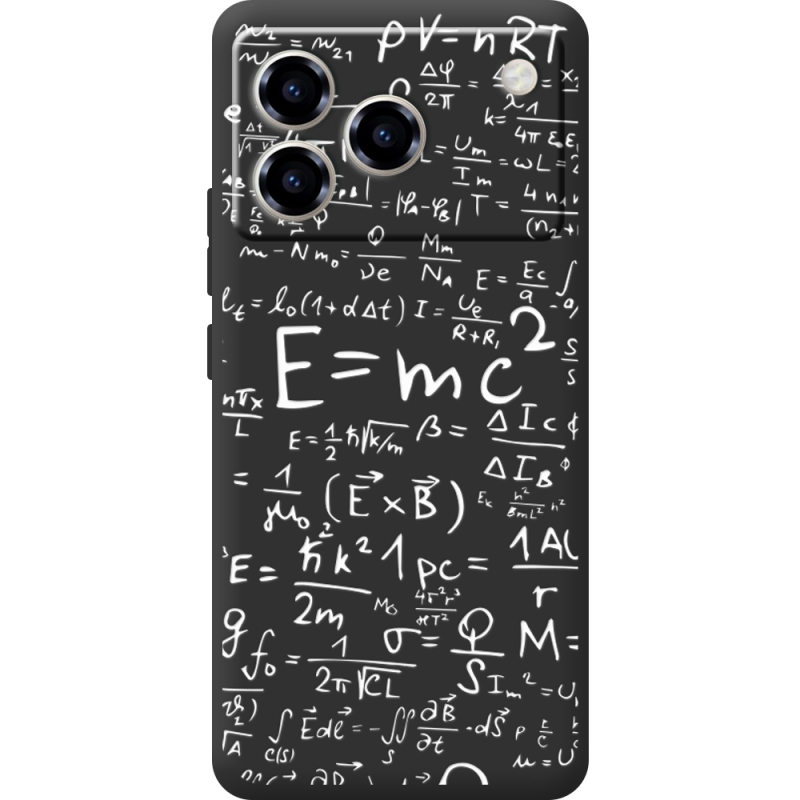 Чорний чохол BoxFace ZTE Blade A76 4G E=mc2