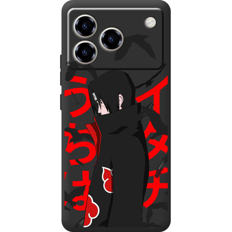 Чорний чохол BoxFace ZTE Blade A76 4G Учиха Итачи