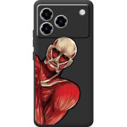 Чорний чохол BoxFace ZTE Blade A76 4G Титан