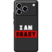 Чорний чохол BoxFace ZTE Blade A76 4G I'm Crazy