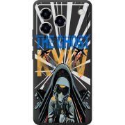 Чорний чохол BoxFace ZTE Blade A76 4G Привид Києва в дії