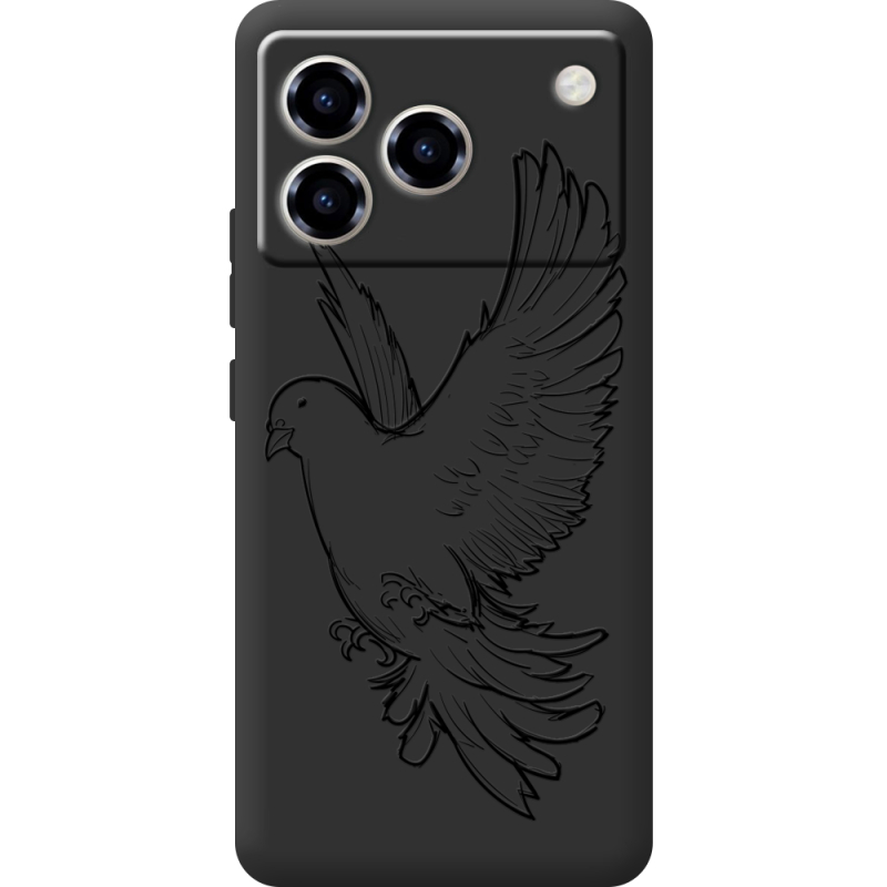 Чорний чохол BoxFace ZTE Blade A76 4G Dove