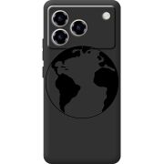 Чорний чохол BoxFace ZTE Blade A76 4G Earth