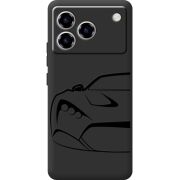 Чорний чохол BoxFace ZTE Blade A76 4G Sportcar