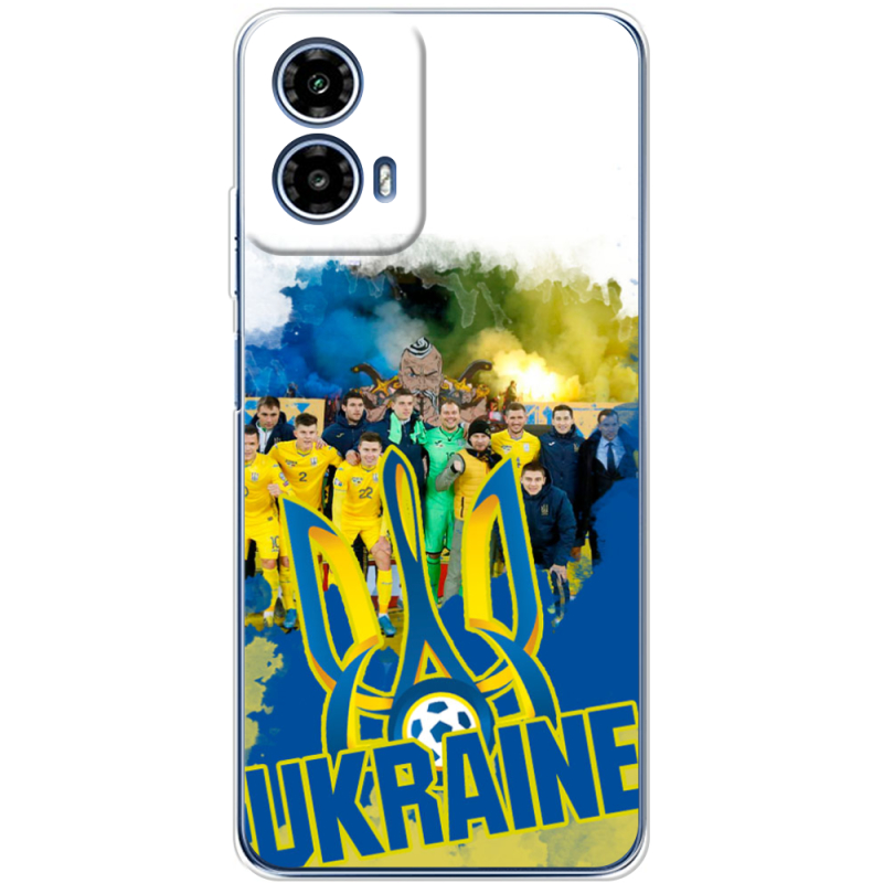 Чохол BoxFace Motorola Moto G35 Ukraine national team