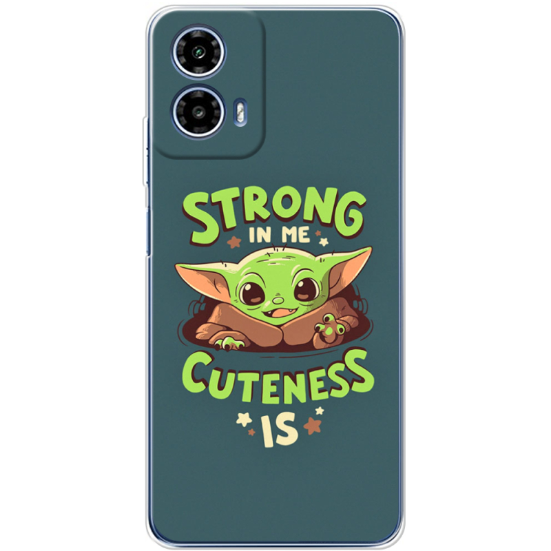 Чохол BoxFace Motorola Moto G35 Strong in me Cuteness is