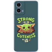 Чохол BoxFace Motorola Moto G35 Strong in me Cuteness is