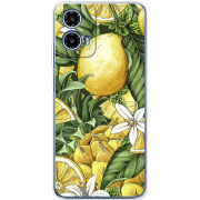Чохол BoxFace Motorola Moto G35 Lemon Pattern