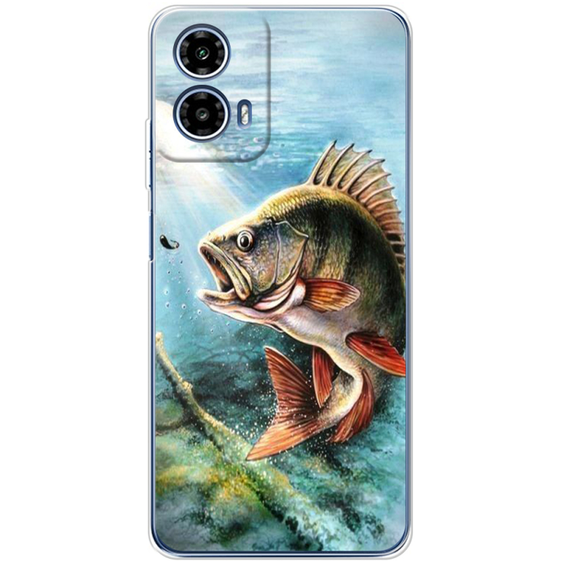 Чохол BoxFace Motorola Moto G35 Полосатый Бандит